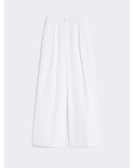 Max Mara White Trousers