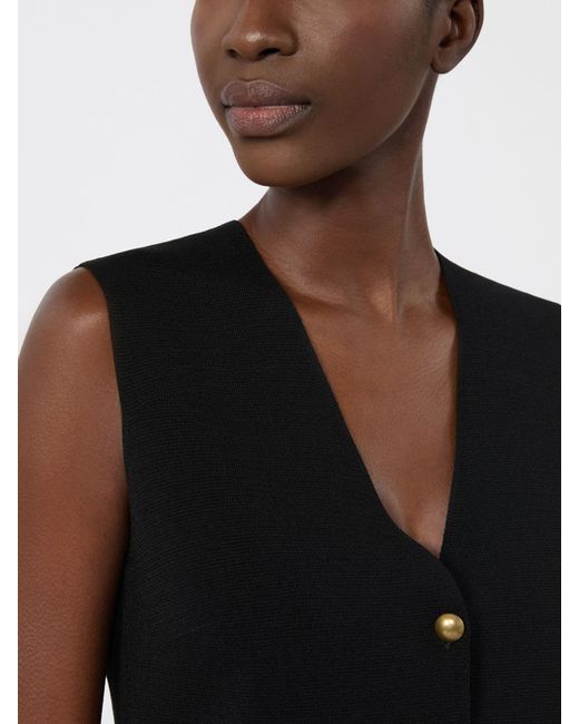 Gilet di Max Mara in Black