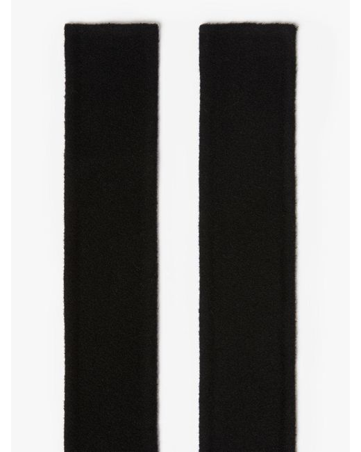 Max Mara Black Wool Belt