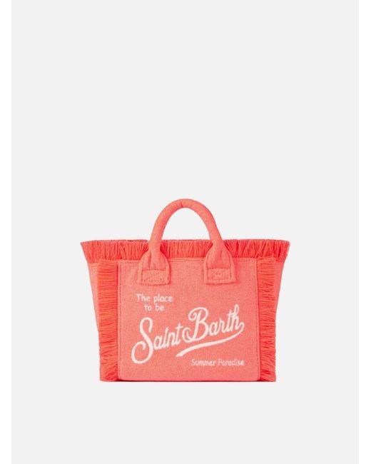 Borsa A Mano Mini Vanity di Mc2 Saint Barth in Pink