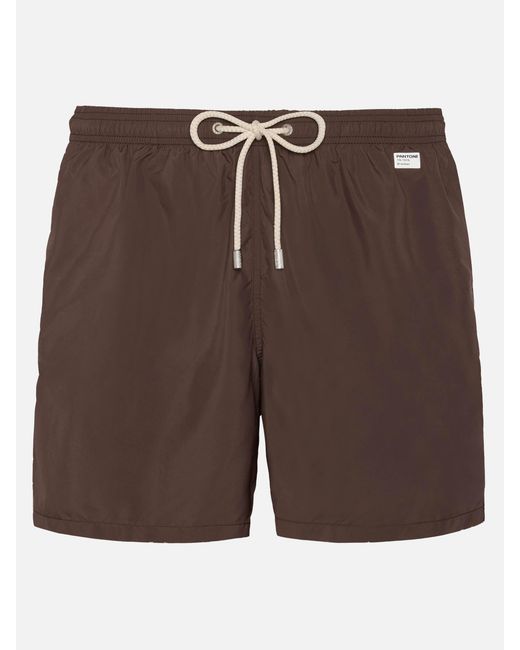 Mc2 Saint Barth Brown Swim Shorts