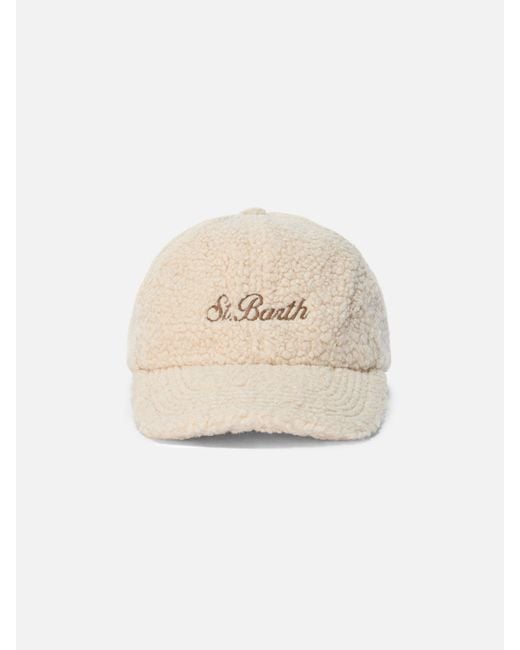 Mc2 Saint Barth White Baseball Cap Sherpa Hat