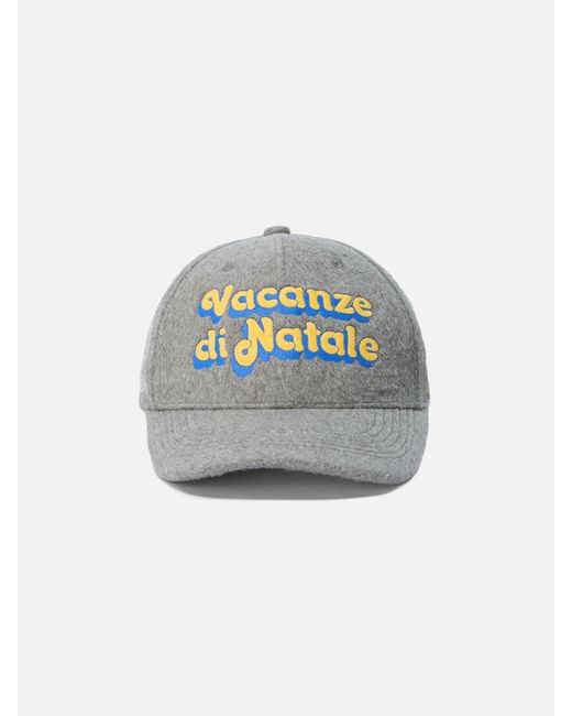 Baseball Cap Wool di Mc2 Saint Barth in Gray