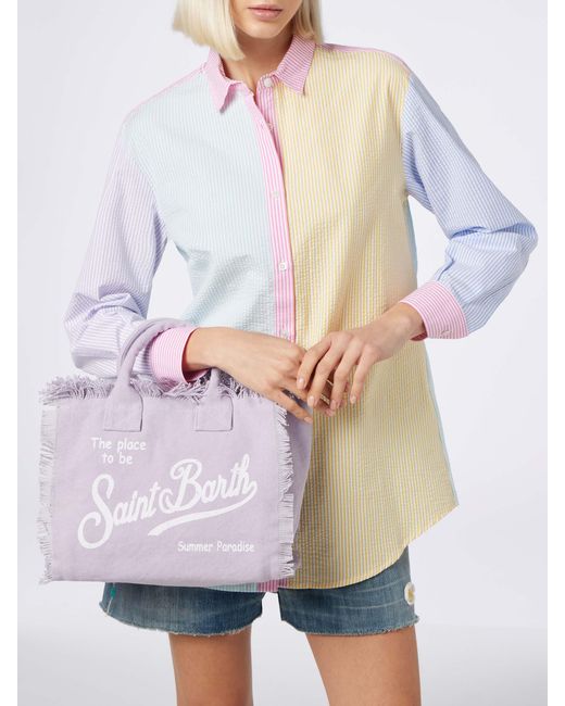 Borsa Colette di Mc2 Saint Barth in Purple