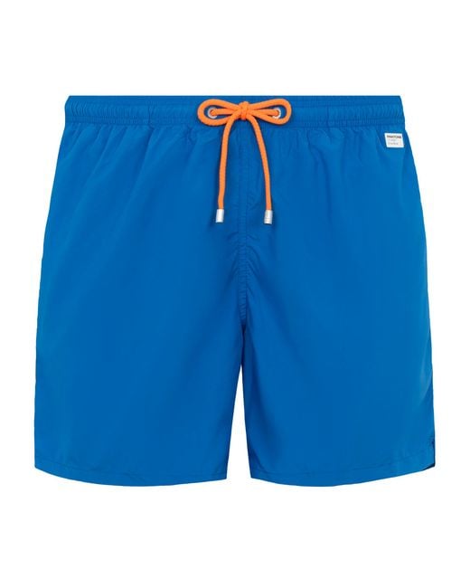 Mc2 Saint Barth Lightweight Fabric Bluette Swim Shorts Lighting Pantone
