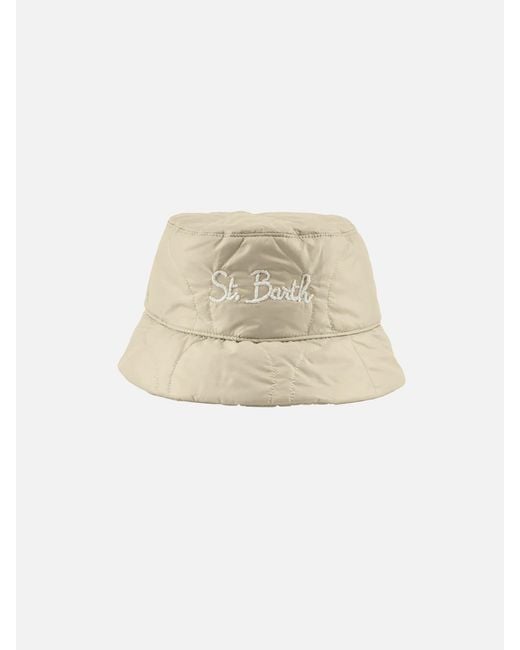 Mc2 Saint Barth White Jude Bucket Hat