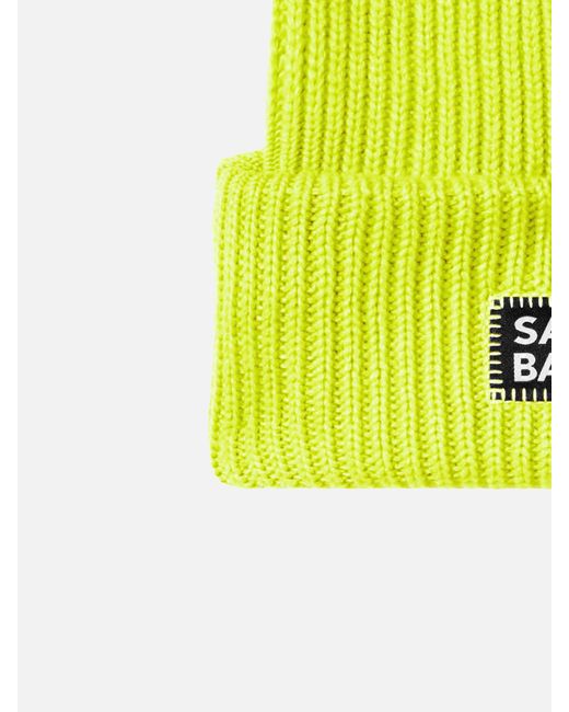 Mc2 Saint Barth Herren-Strickmütze in Yellow für Herren