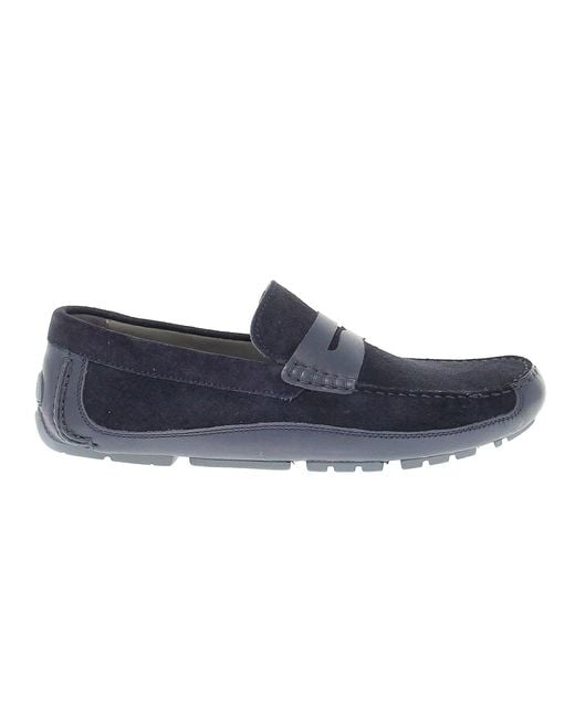 Geox Loafers in Blue for Men Lyst