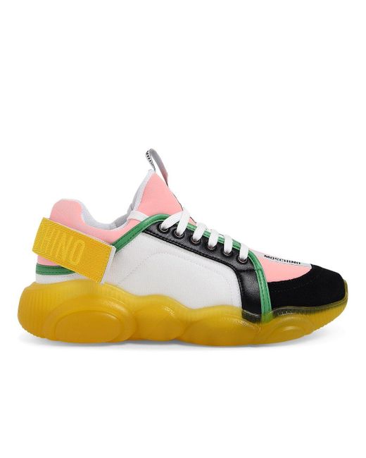 Moschino Yellow Orso 30 Sneakers - Save 29% - Lyst
