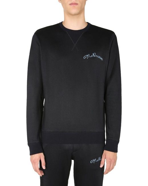 alexander mcqueen black sweatshirt