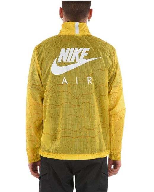 Nike Andere materialien jacke in Gelb für Herren | Lyst DE