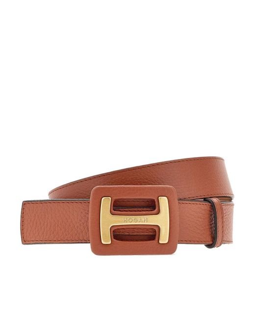 Hogan Belt in Brown | Lyst UK