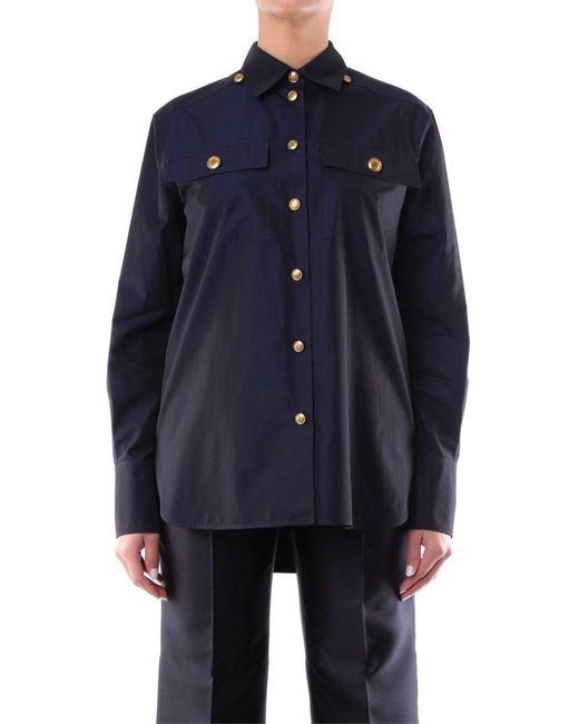 givenchy blue shirt