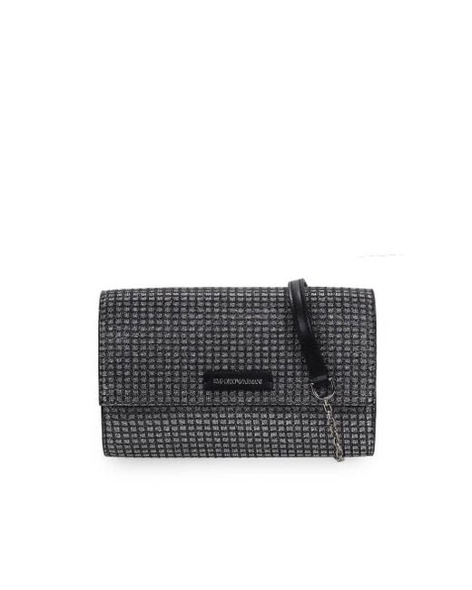 armani leather pouch