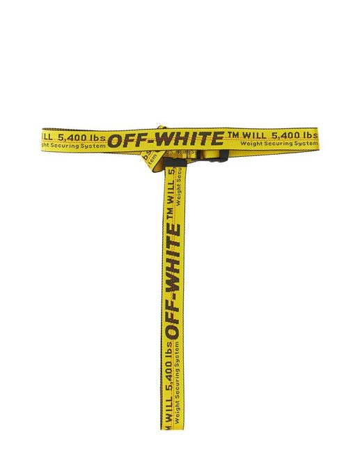 Off-White c/o Virgil Abloh Synthetic Industrial Belt in Yellow for Men -  Save 43% | Lyst Canada