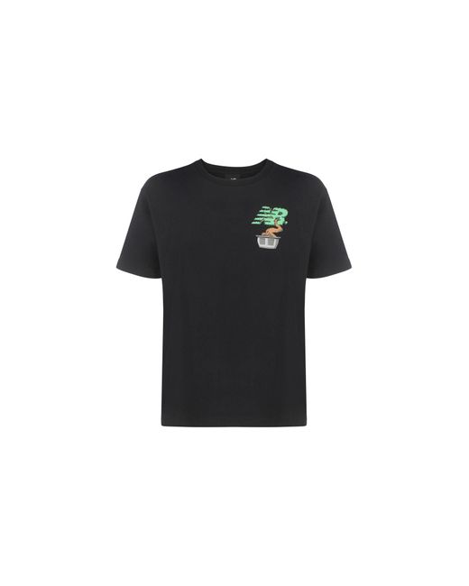 New Balance Andere materialien t-shirt in Black für Herren
