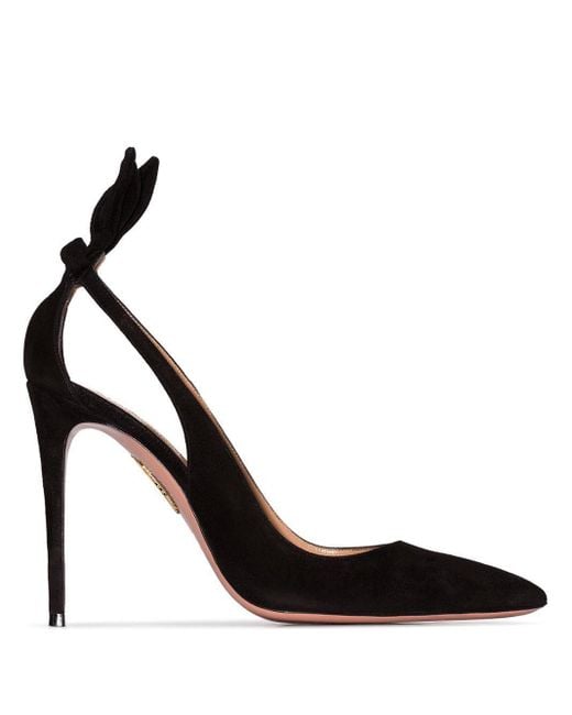 Aquazzura Heels in Black | Lyst