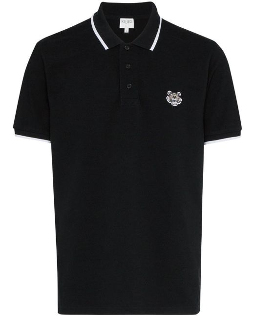 kenzo polo shirt black