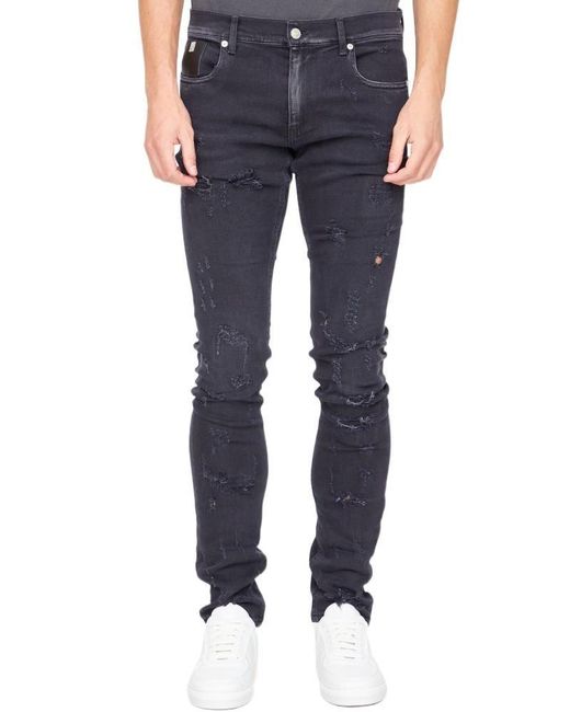 Amiri Denim Andere materialien jeans in Schwarz für Herren Herren Bekleidung Jeans Röhrenjeans 