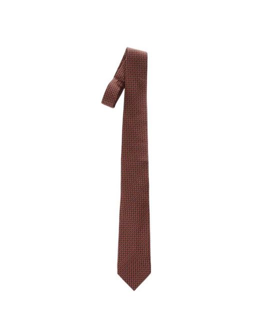 Corneliani Andere materialien krawatte in Grau für Herren Herren Accessoires Krawatten 