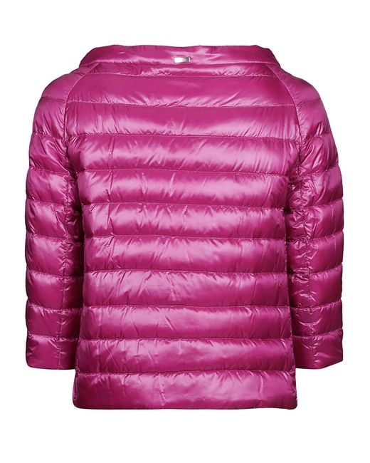 Herno Oversized Padded Jacket in Fuchsia (Pink) - Save 37% - Lyst