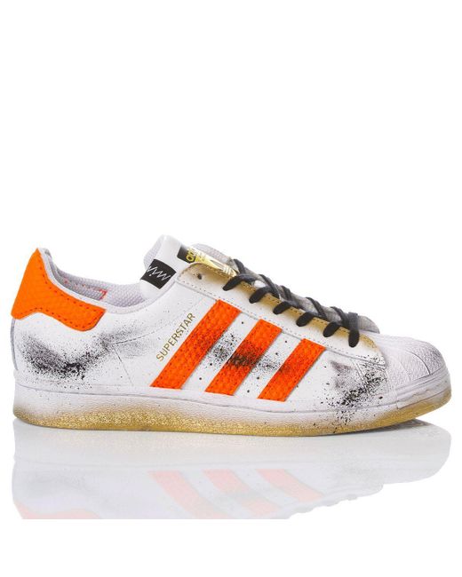 adidas Leather Sneakers in White for Men - Save 17% - Lyst