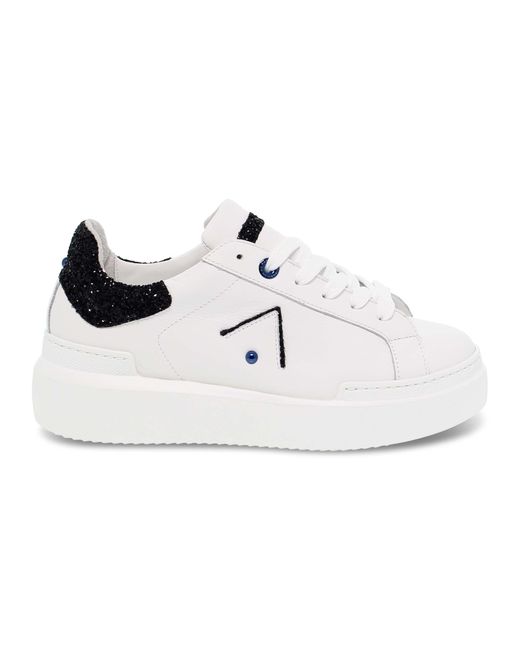 ED PARRISH White Leder sneakers