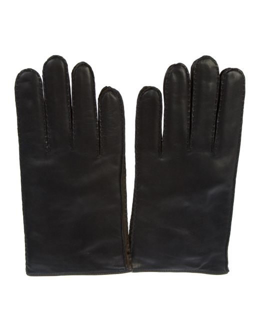 Merola Gloves Leder BLAU LEDER HANDSCHUHE in Blau für Herren - Lyst