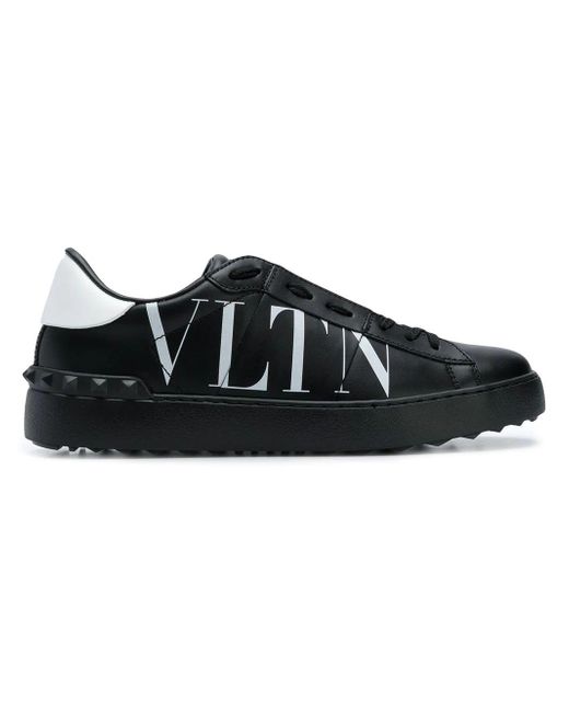 Valentino Valentino Garavani Vltn Open Sneaker In Calfskin Leather in ...