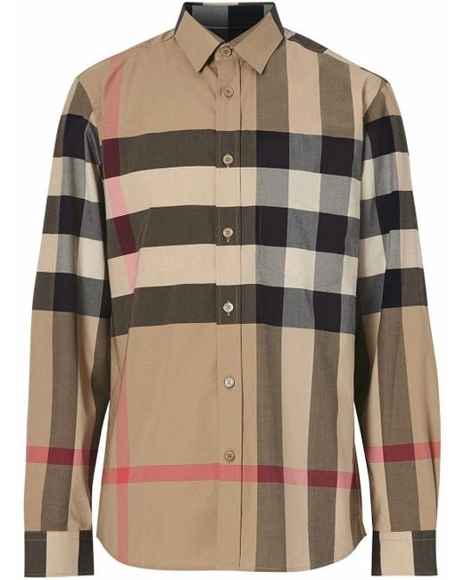 burberry pattern shirt