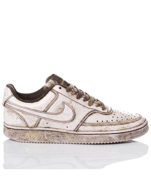 Men's nike brown leather sneakers Clearance