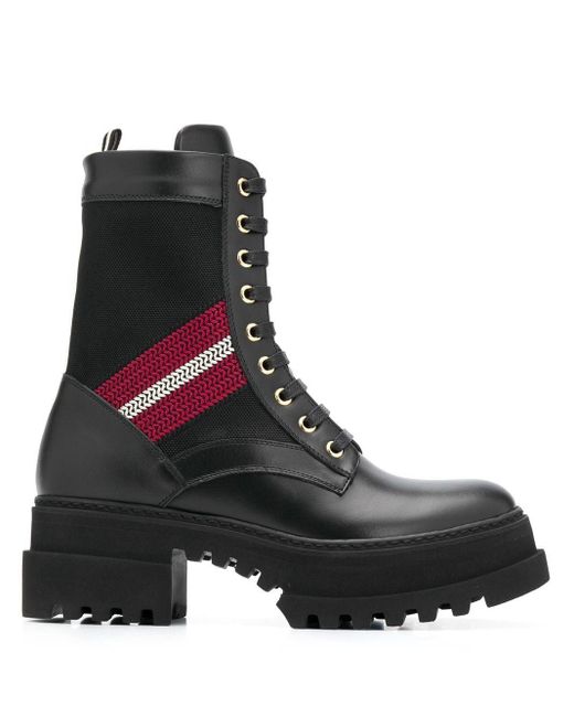 bally black boots