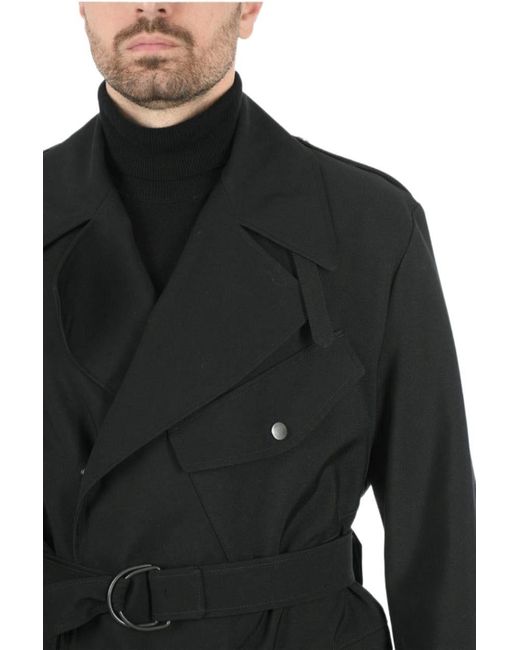 BOSS by HUGO BOSS Coat in Black for Men | Lyst