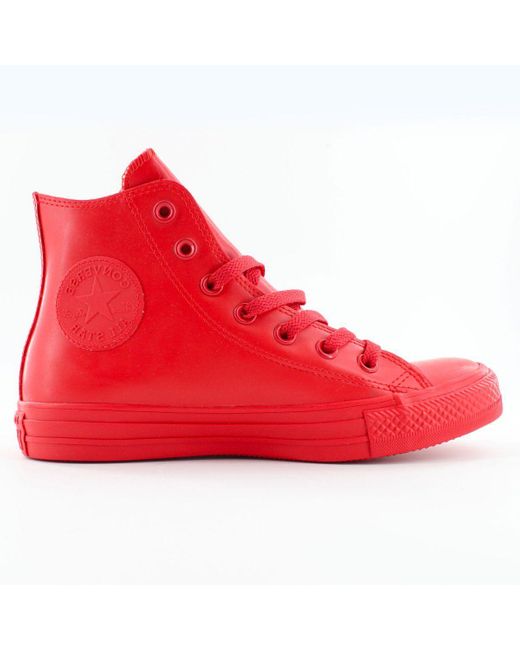 Converse Hi Top Sneakers in Red - Save 52% | Lyst Canada