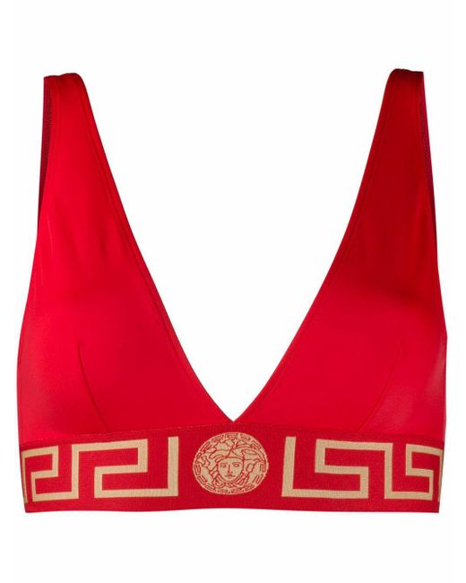 versace red swimsuit