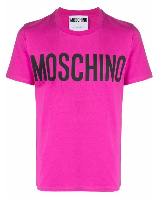 moschino pink tshirt