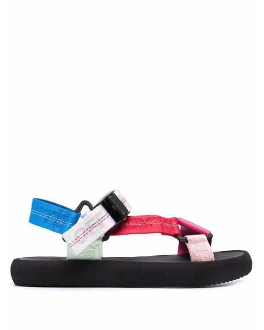 off white strap sandals