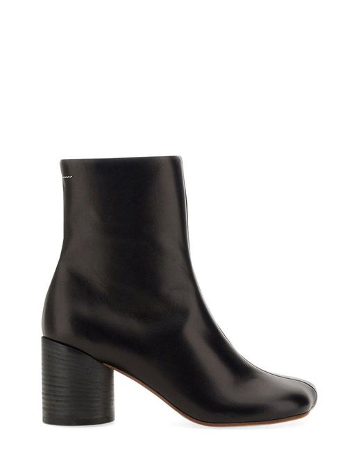 Maison Margiela Boot With Heel 6 in Black | Lyst