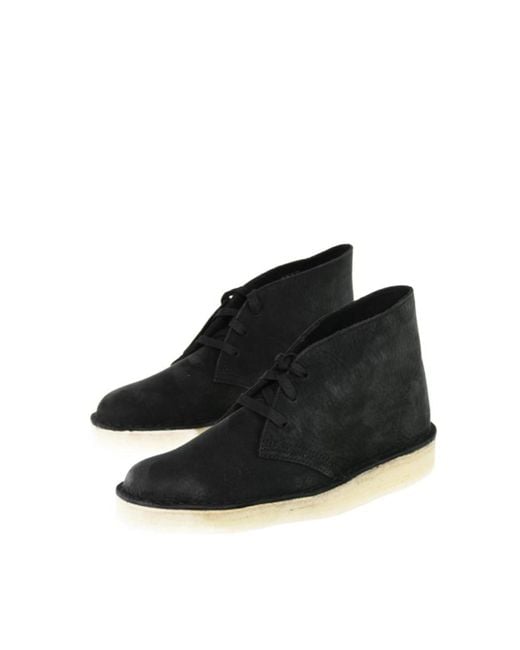 clarks black ankle boots