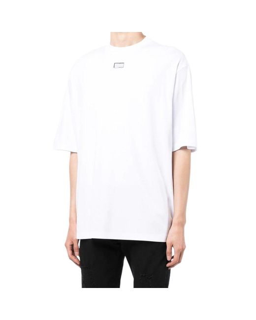 Armani Exchange Cotton T-shirt in White for Men - Save 60% | Lyst Australia