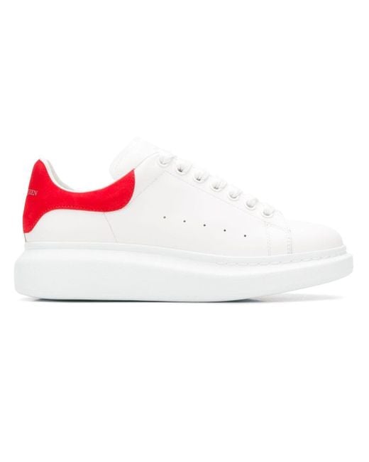 alexander mcqueen oversized sneaker orange