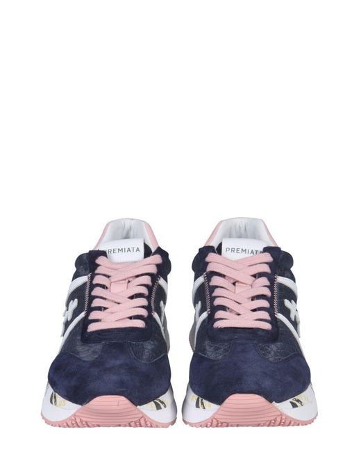 Premiata Blue Other Materials Sneakers
