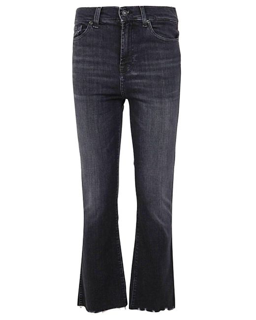 Damen Bekleidung Jeans Bootcut Jeans 7 For All Mankind Baumwolle Andere materialien jeans in Blau 