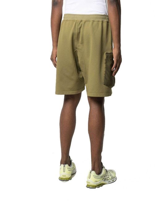 Stone Island Cotton Shorts in Green for Men - Save 26% - Lyst