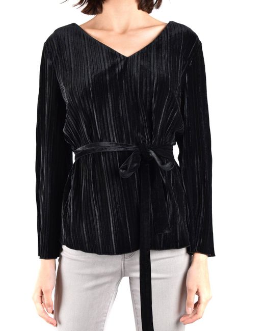 Armani Jeans Black Polyester sweater