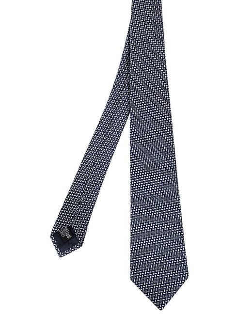 Corneliani Andere materialien krawatte in Blau für Herren Herren Accessoires Krawatten 