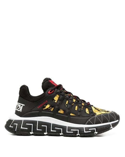 versace sneakers black