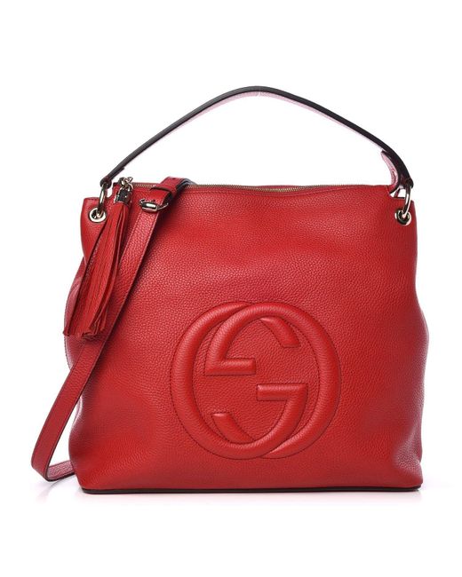 Gucci Handbag in Red Lyst