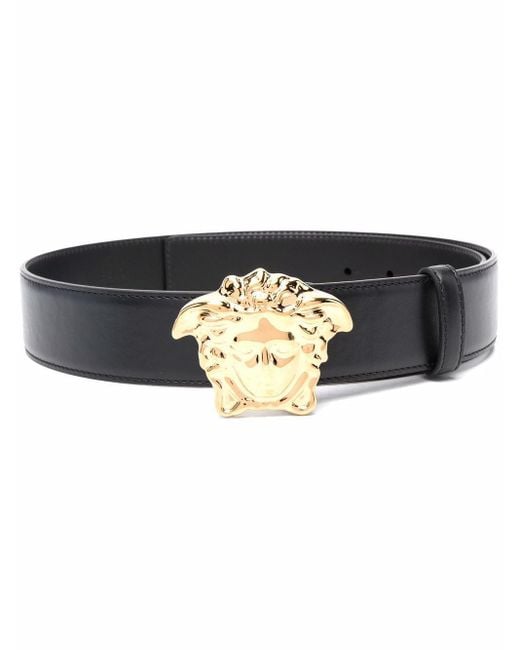 black versace belt