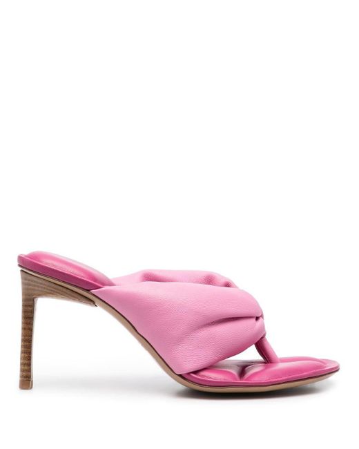 jacquemus white heels